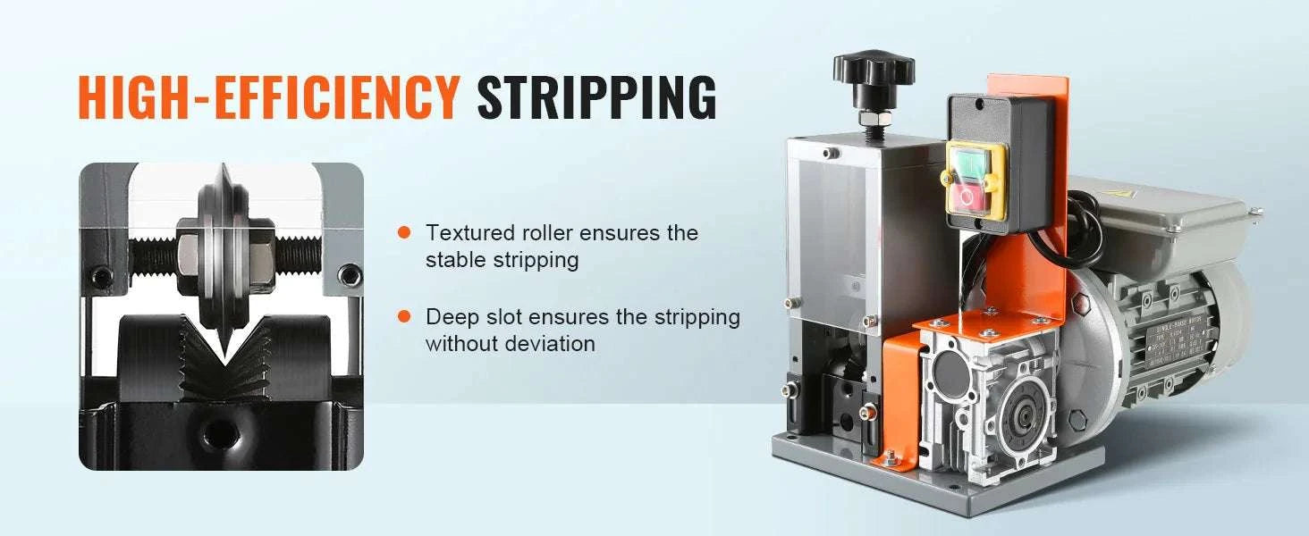 Electric Wire Stripping Machine 1.5–25mm 180W Fast Cable Stripper-1.5-25mm / GERMANY