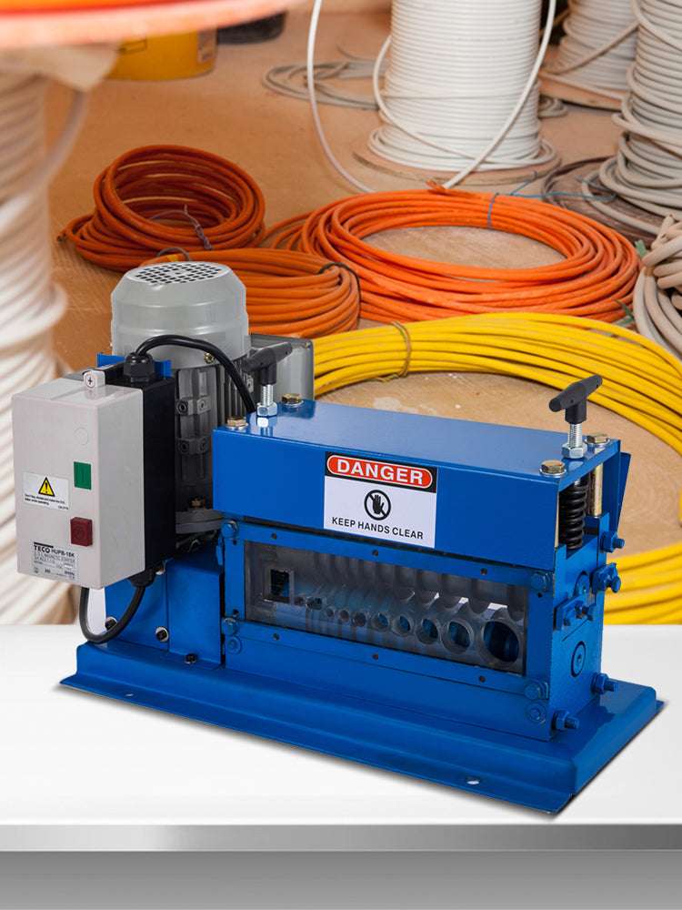 Electric Wire Stripping Machine 370W 11 Channels for Copper Recycling-United States