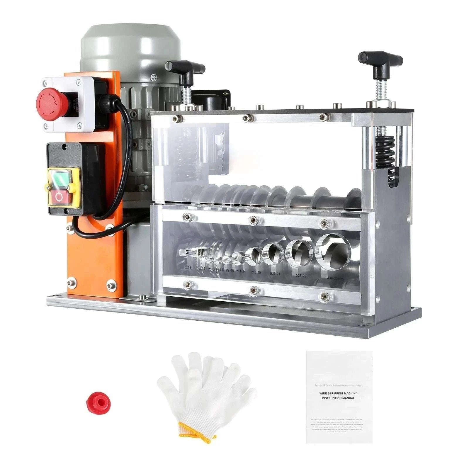 Electric Wire Stripping Machine 750W Cable Stripper 1.5–32mm-1.5 - 32mm / Poland