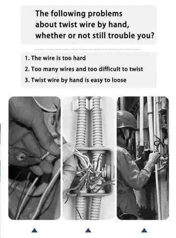 Electrician Wire Twisting Tool for Power Drills-1pc