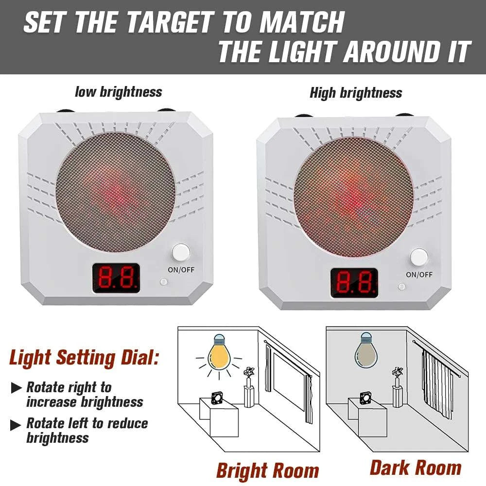 Electronic Laser Target with Scoring & Sound Effects Training Toy-