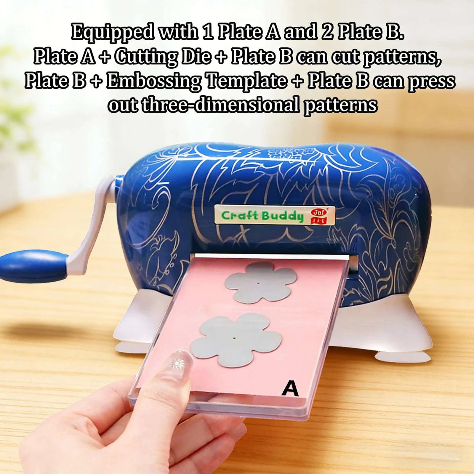 Elephant Die Cutting & Embossing Machine with Floral Finish Set-All-New 2026 / United States