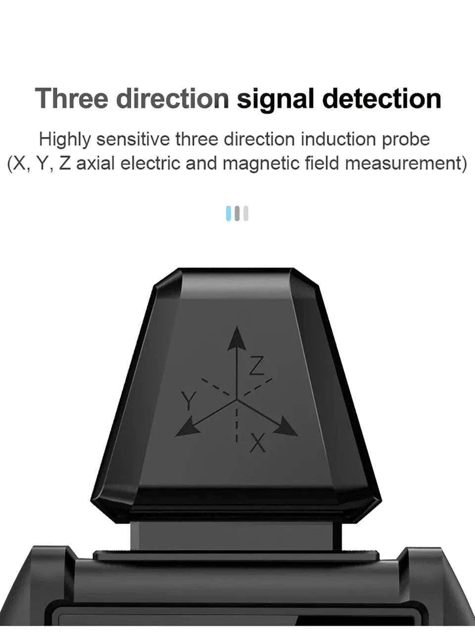 EMF Detector with Precise Readings and Clear Visual Alerts-EMF01