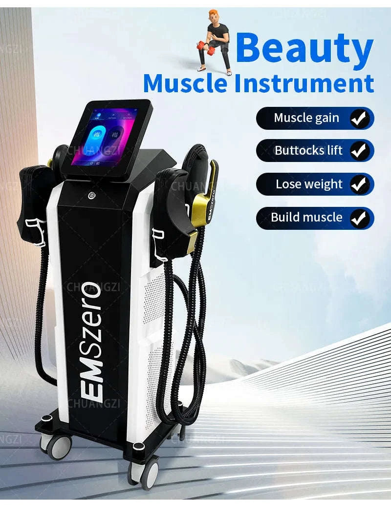 EMS Body Sculpting Machine 6500W with 5 Handles-Cushion / Brazil / 220 V