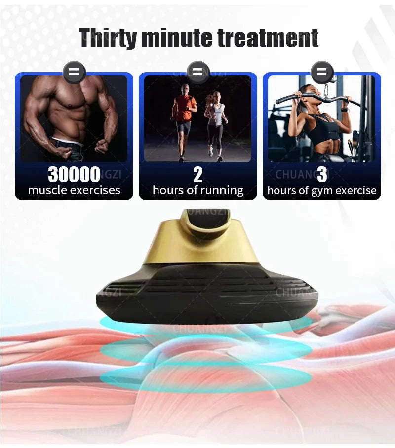 EMS Body Sculpting Machine 6500W with 5 Handles-Cushion / Brazil / 220 V