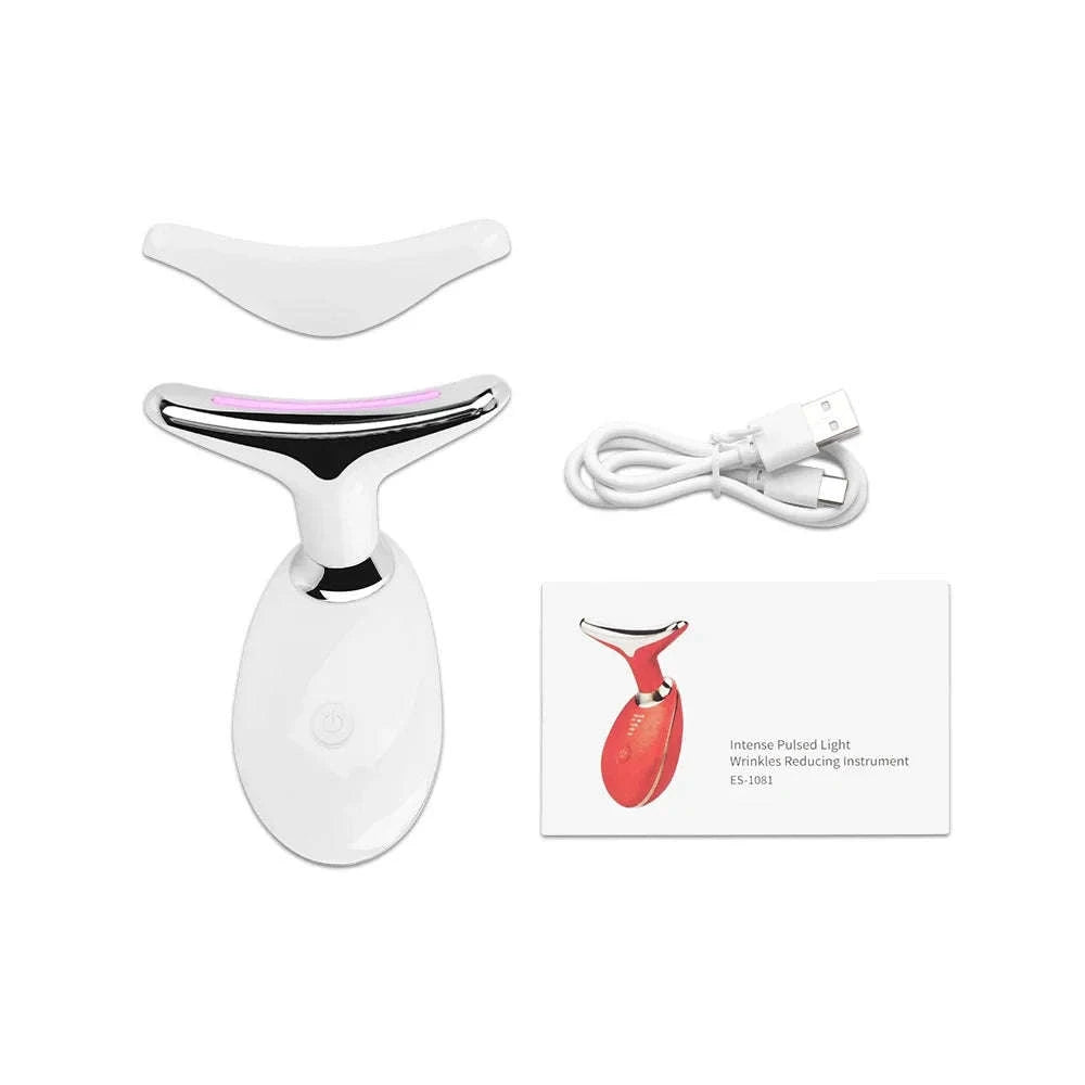 EMS Facial Massager for Face & Neck Lift-Black with Box