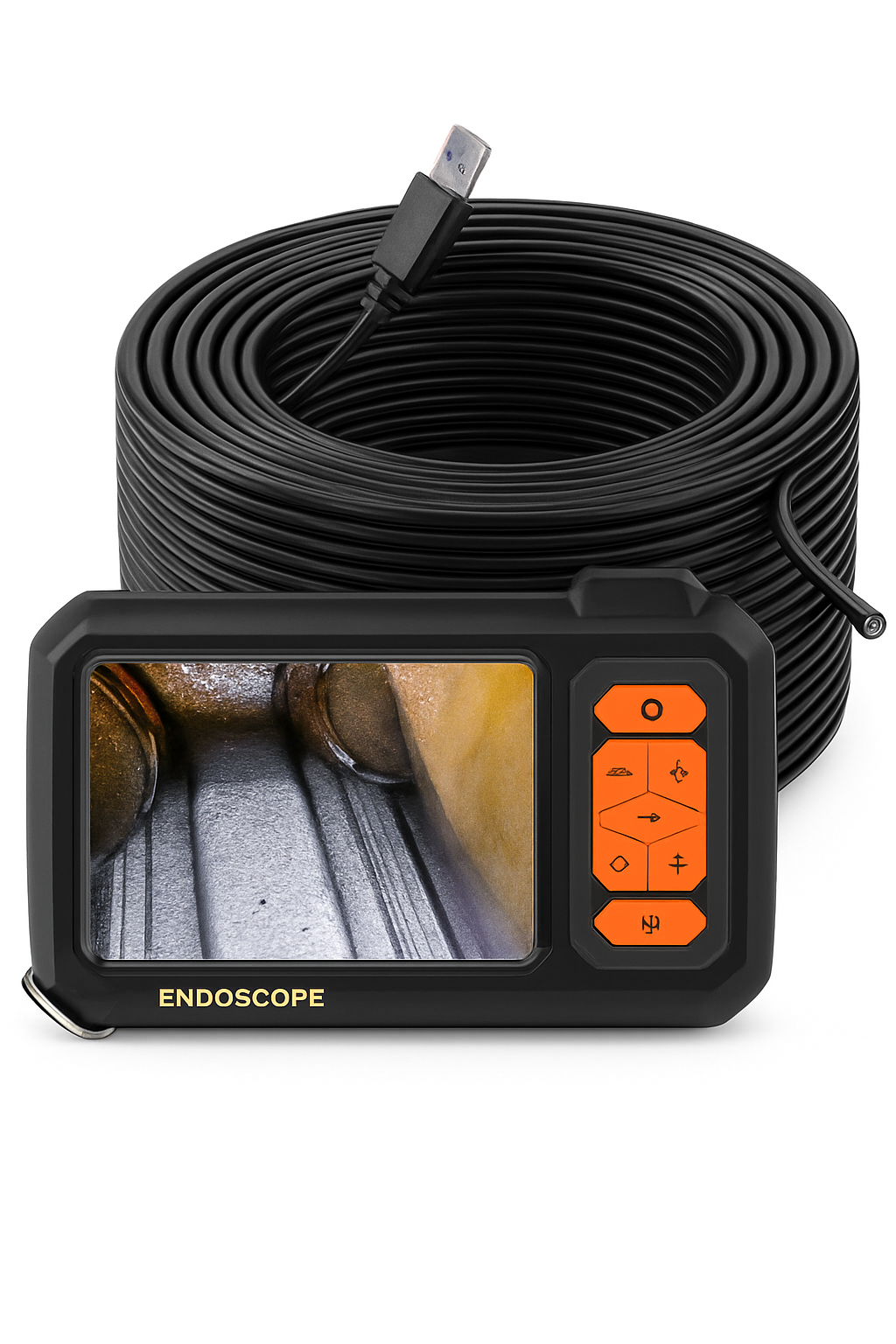 HD1080P endoskopska kamera z 4,3-palčnim LCD zaslonom