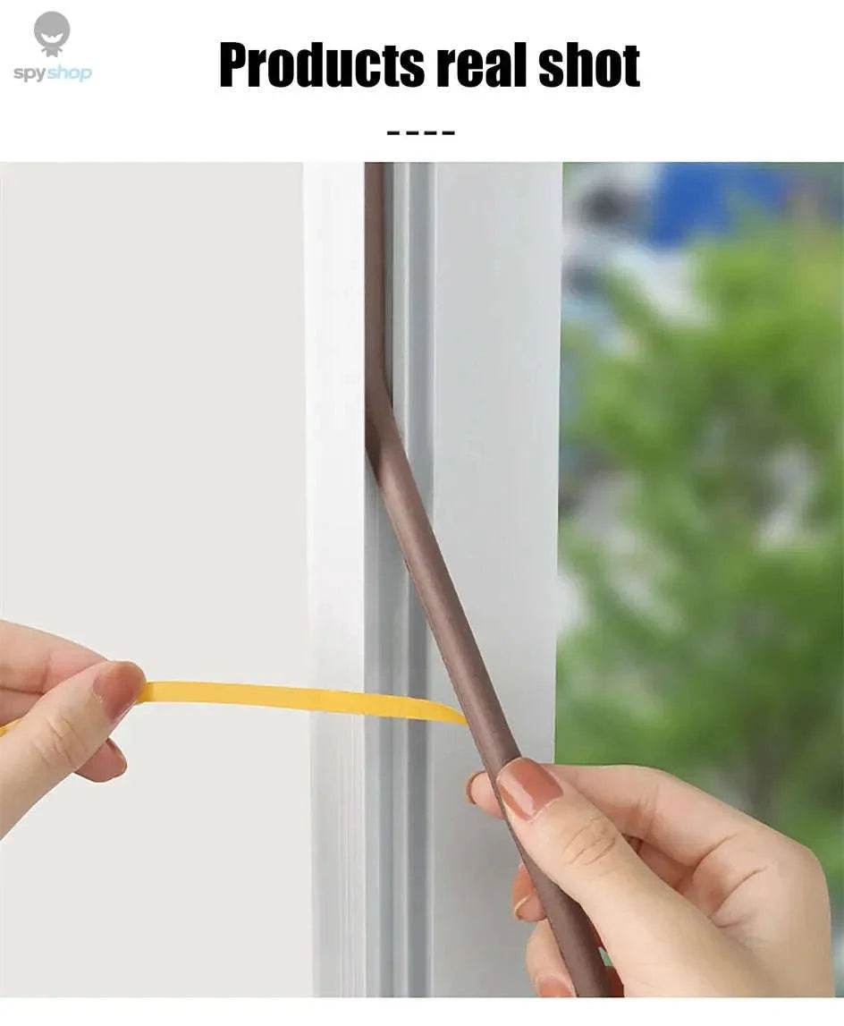 EPDM Window Insulation Strip – Draft Blocking, Noise Control, Weather Protection-grey / I (9mmx2mm) / 10M (32.8ft)