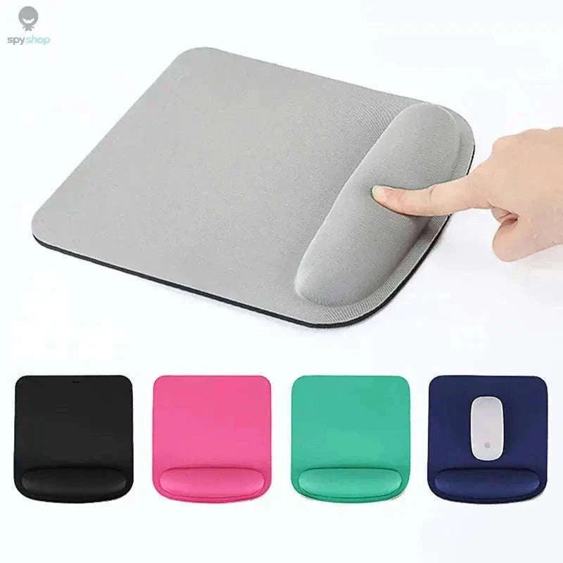 Ergonomic Mouse Pad with Wrist Rest for All-Day Comfort-Purple