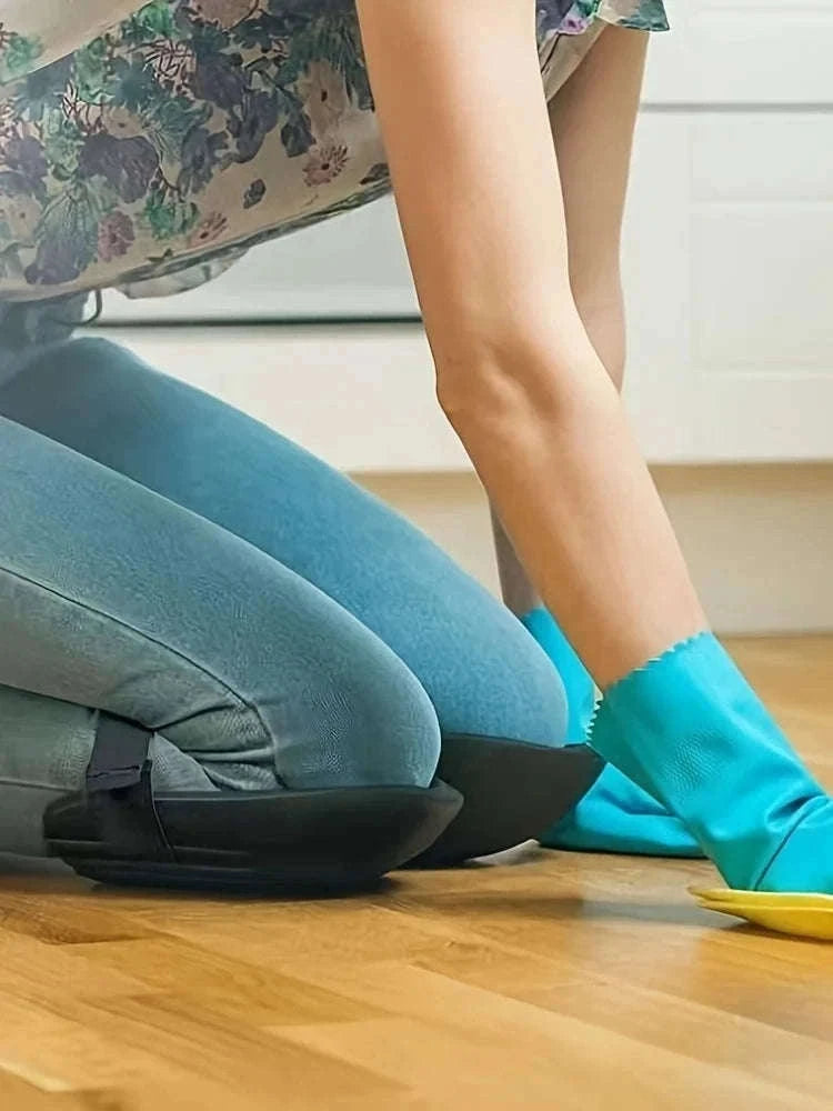 Ergonomic Waterproof Knee Pads for Industrial and Auto Work-green