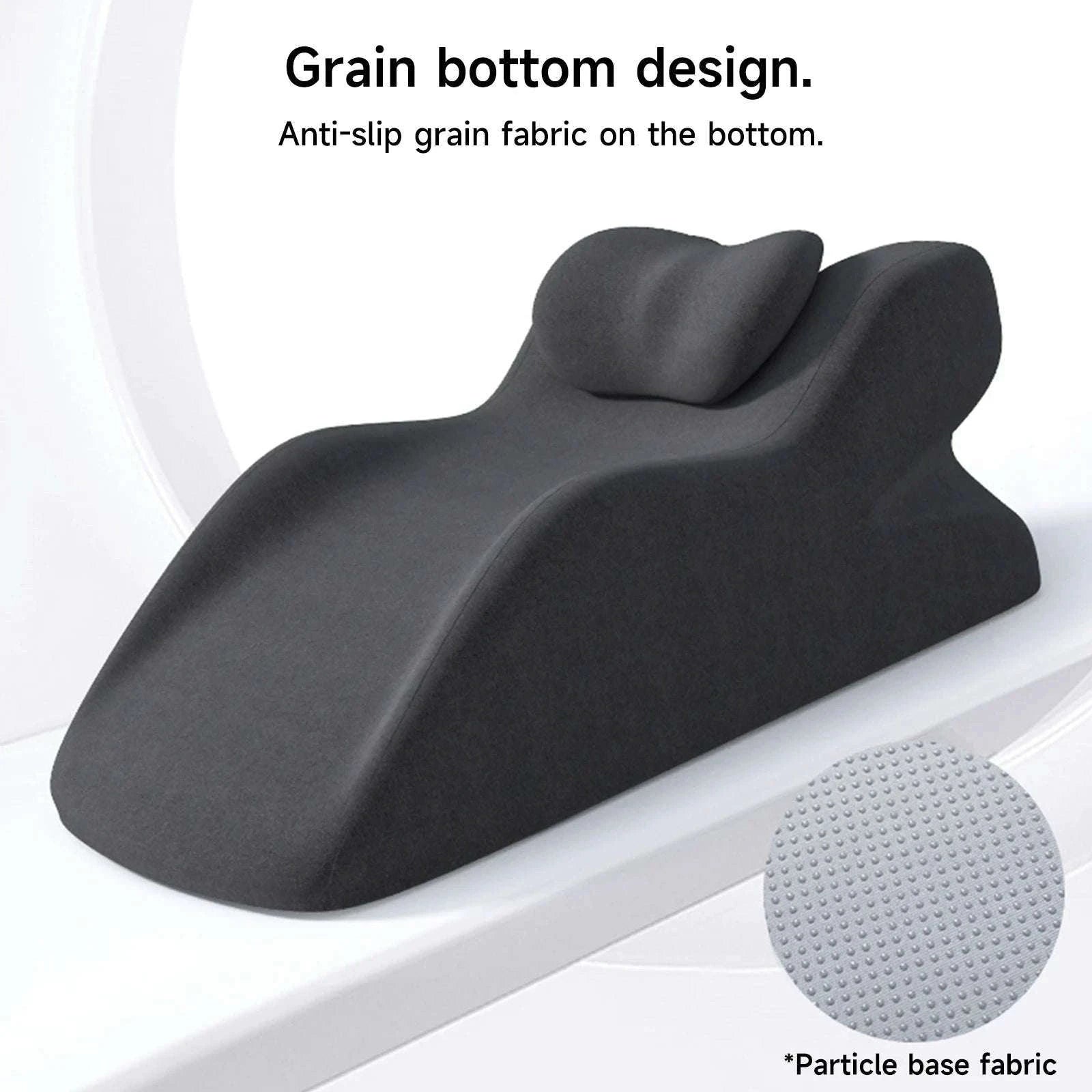 Ergonomic Wedge Pillow 30°/60° Adjustable Memory Foam Support-Light gray / france