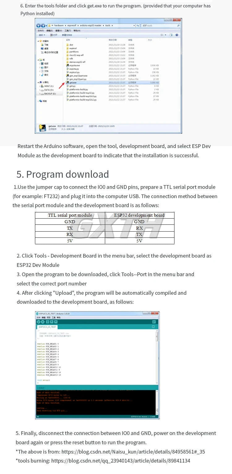 ESP32 WiFi Bluetooth Relay Module Board-DC5-30V  8 channel