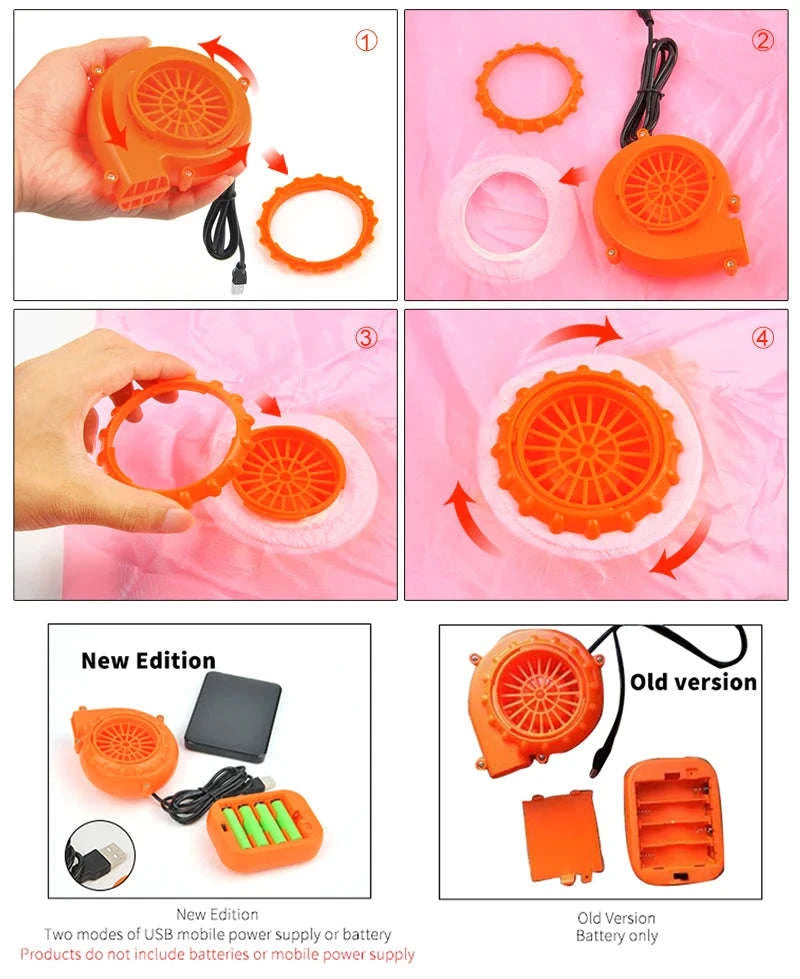 ET Alien Inflatable Costume for Adults and Kids-Adult Aliens / Review images