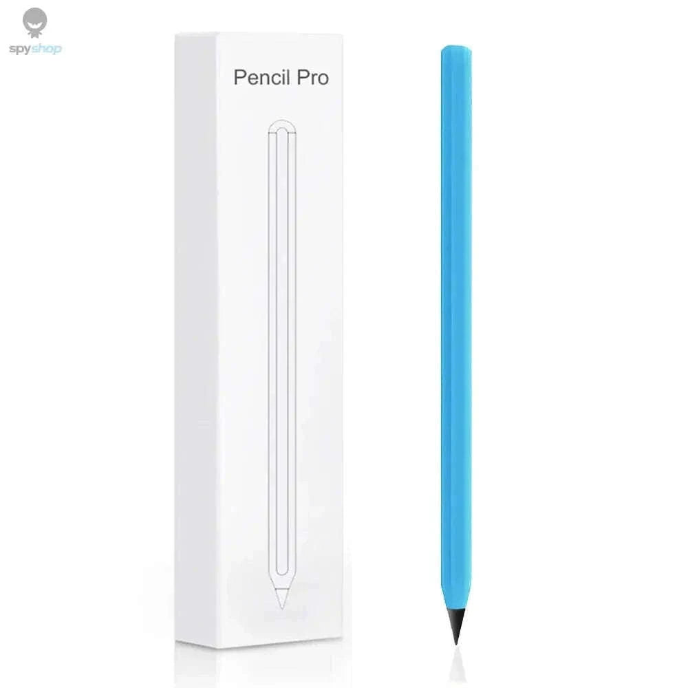 Eternal Metal Inkless Pen with Alloy Tip for Daily Writing-Brown
