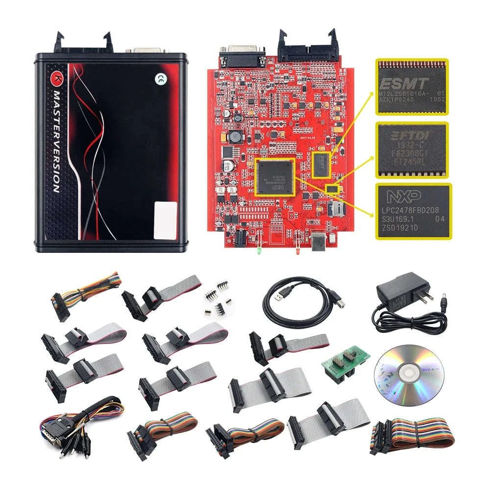 EU Red Kess 5.017 & KTAG 7.020 ECU Flash Tool Master Kit-Kess Ktag