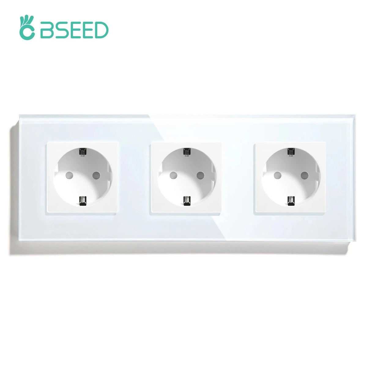 EU USB Wall Socket with USB-C and USB-A Ports-Type-C Double Black / CHINA