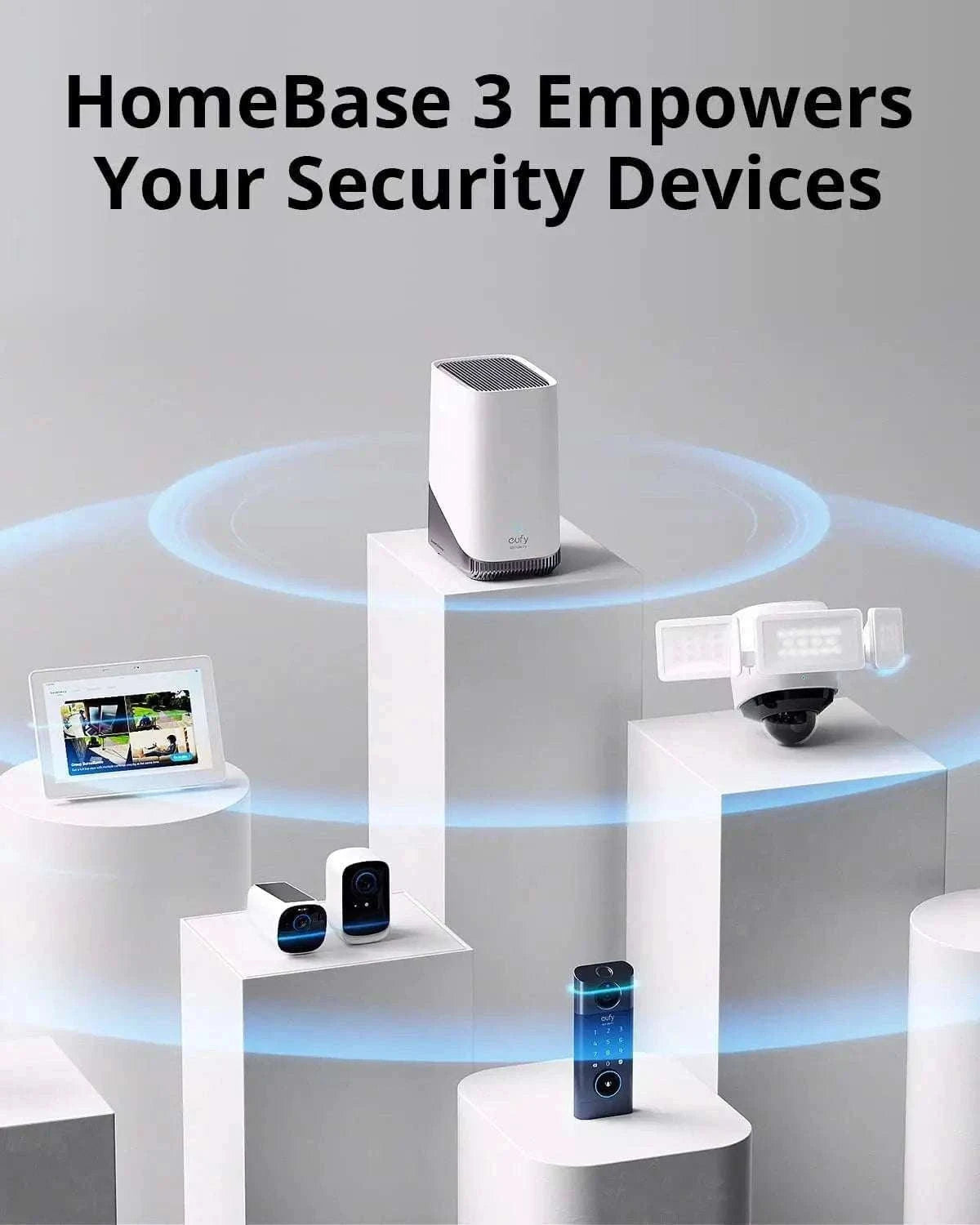 eufy HomeBase S380 Security Hub with Expandable 16TB Storage-United States