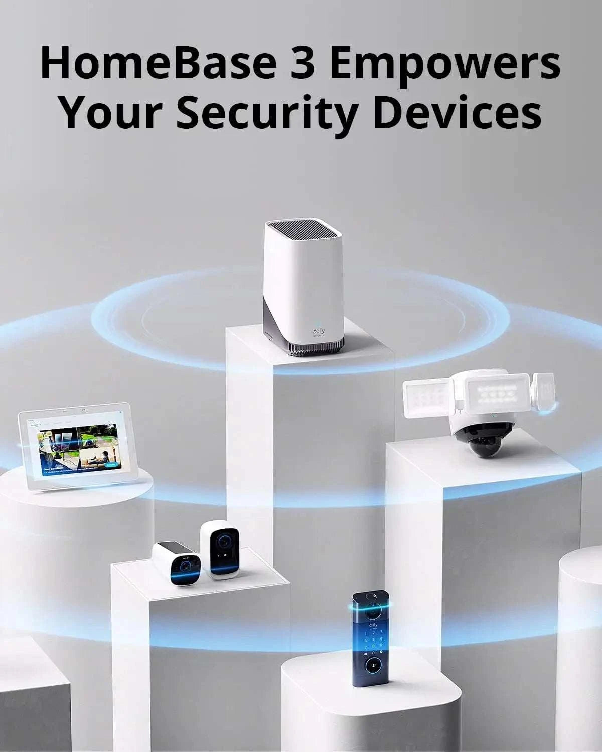 eufy HomeBase S380 Security Hub with Expandable 16TB Storage-United States