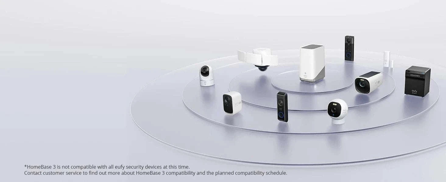 eufy HomeBase S380 Security Hub with Expandable 16TB Storage-United States