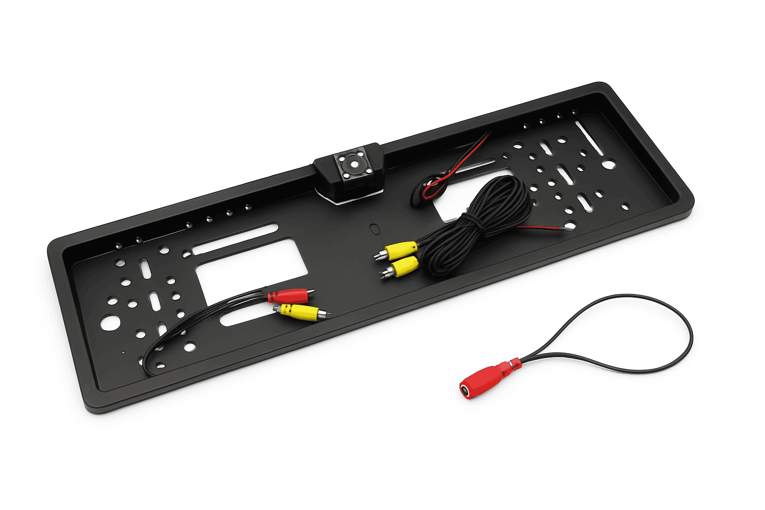 European License Plate Frame Backup Camera with Night Vision-4 LED