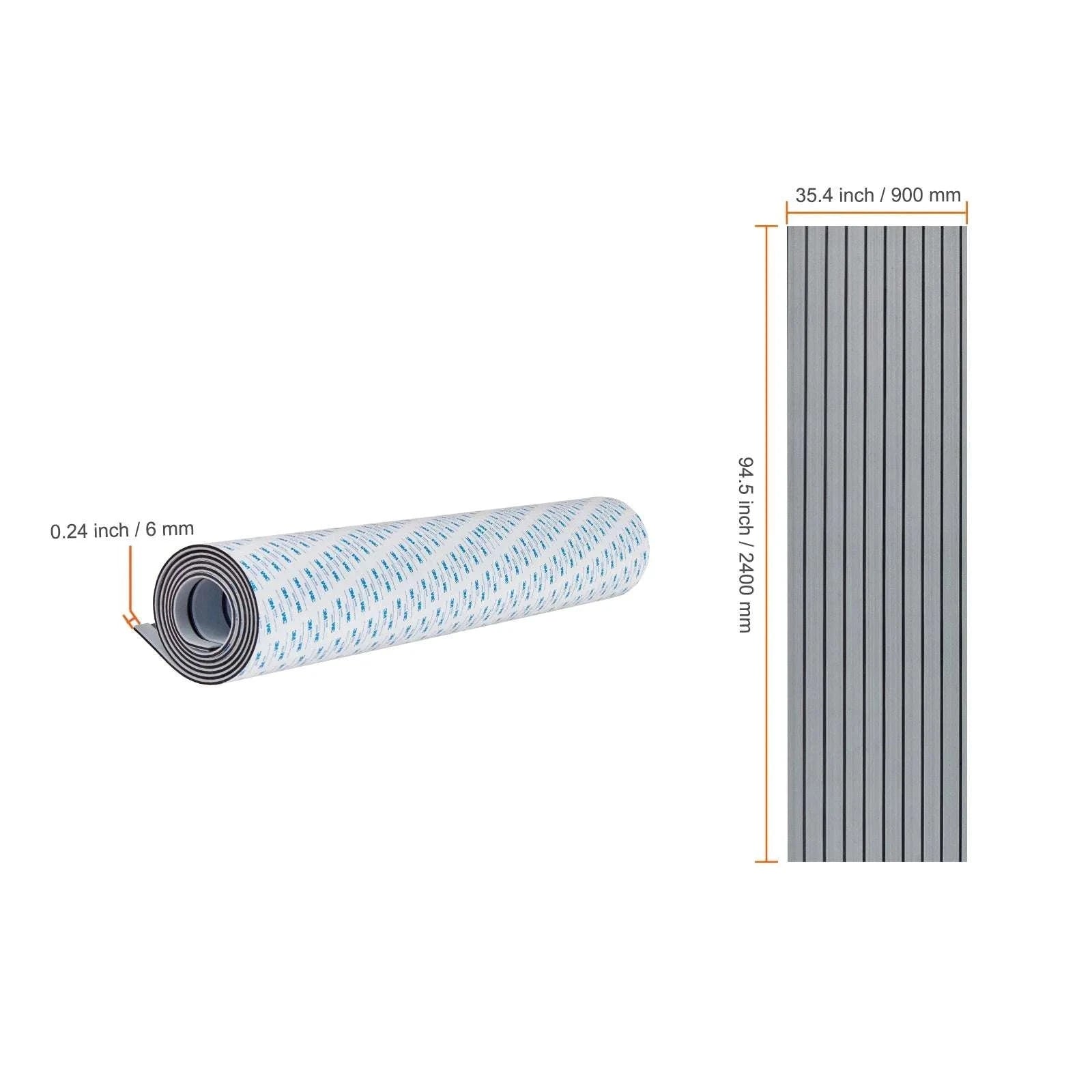 EVA Foam Boat Deck Flooring Non-Slip Self-Adhesive Marine Mat-Type 1 / france