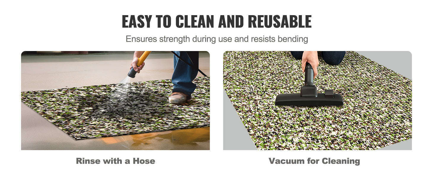 EVA Foam Boat Flooring Non-Slip Decking 31.1 sq.ft 2 Rolls-240x60x0.6CM / United States