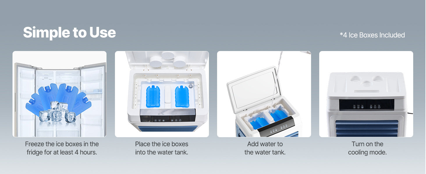 Evaporative Air Cooler 3100 CFM with 9 Gal Tank, Remote & Timer