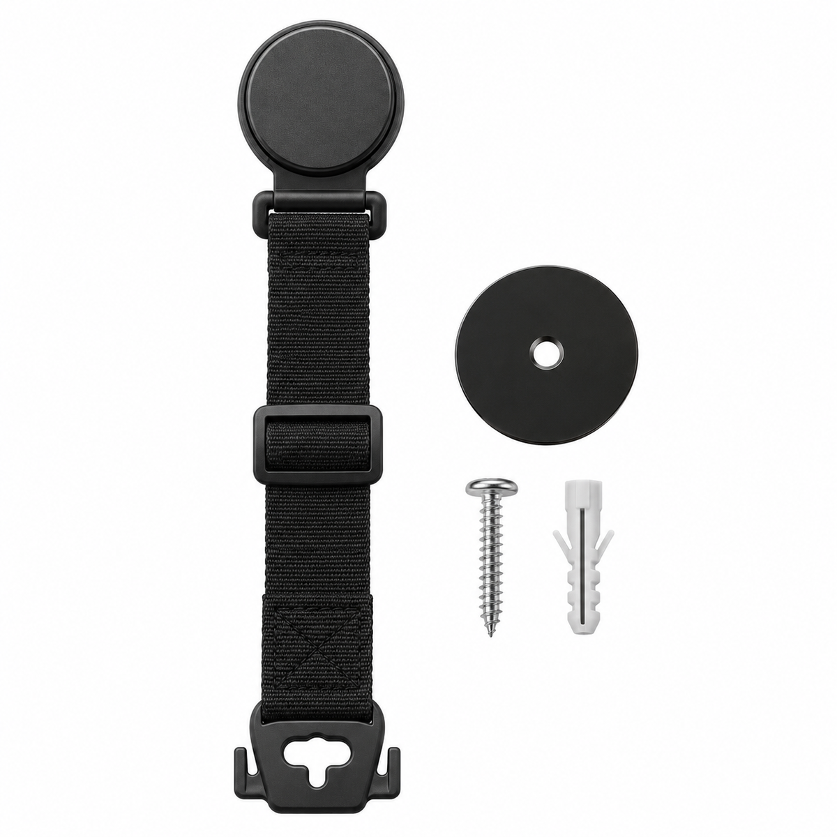 Multimeter strap and magnet kit on white background