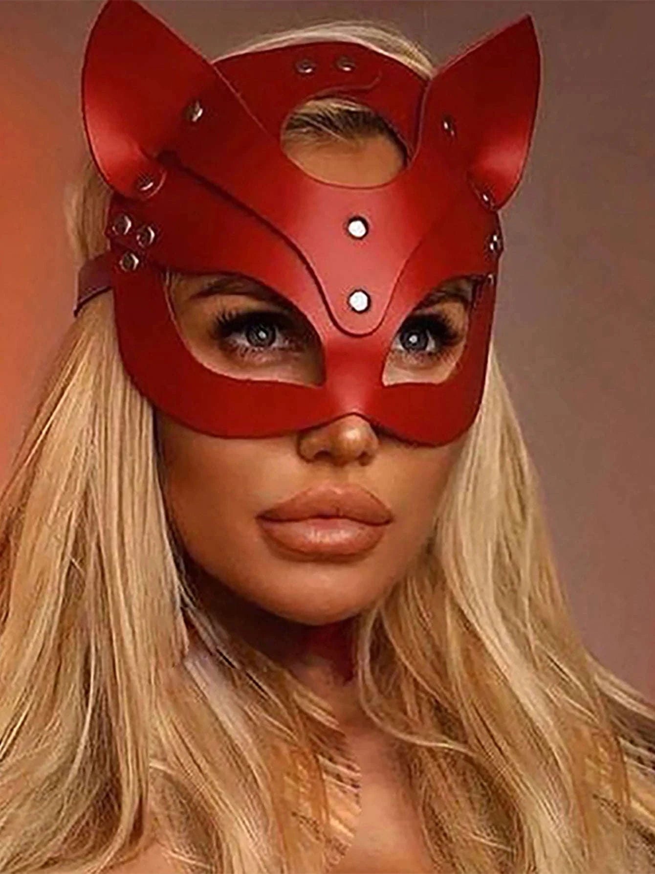Exotic Leather Half Face Mask-9