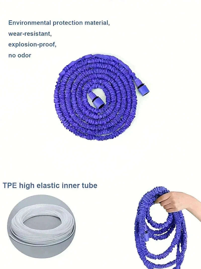 Expandable Magic Hose for Easier Home, Garden, and Car Care-Green / 25ft