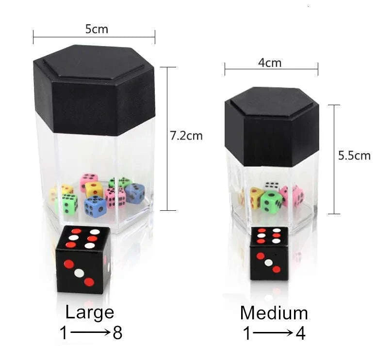 Explosion Magic Dice Trick-Medium