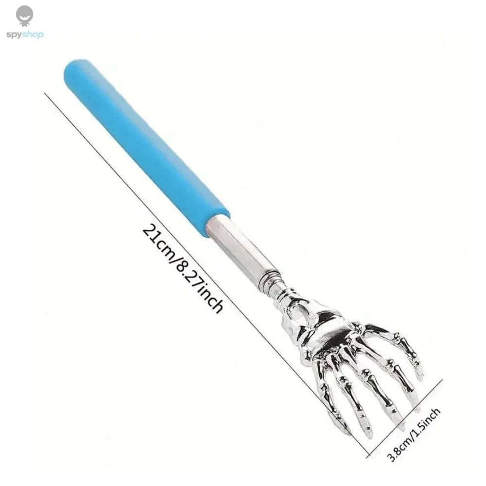 Extendable Stainless Steel Back Scratcher for Quick Relief-BALCK