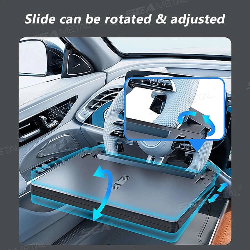 Extendable Steering Wheel Tray for Car-1pc