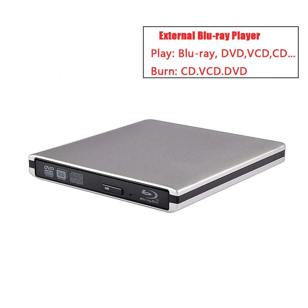 External USB3.0 Blu-Ray Burner & Reader-Blu ray burner