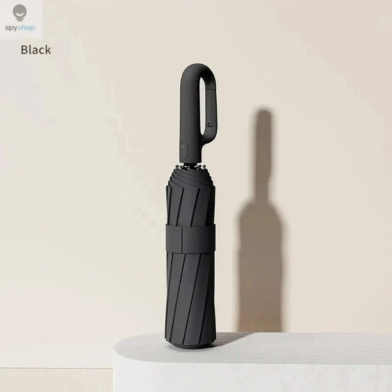 Extra-Large Windproof Umbrella – Wide Coverage, UV Protection, Automatic Open-Close-125Haze Blue