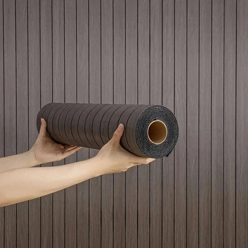 Extra Thick 3D Retro Wood Grain Self‑Adhesive Wallpaper-GSB-58432 / 40cm x 300cm / China Mainland