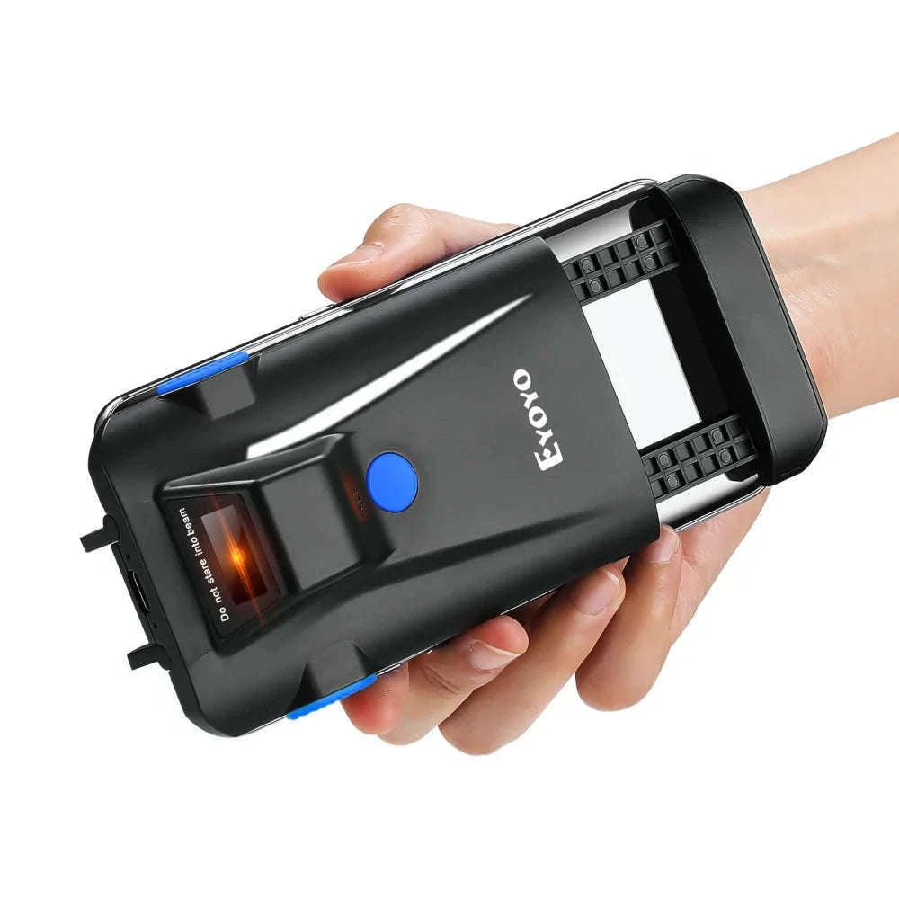 Eyoyo 2D Phone Back Clip Bluetooth Barcode Scanner-Default Title