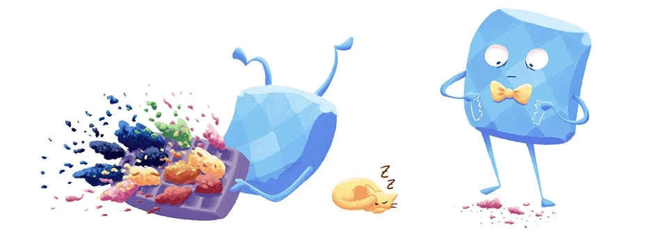 Fairy Dust Diamond Painting Kit-HKQTA35-9 / AB FD Square 40x50cm