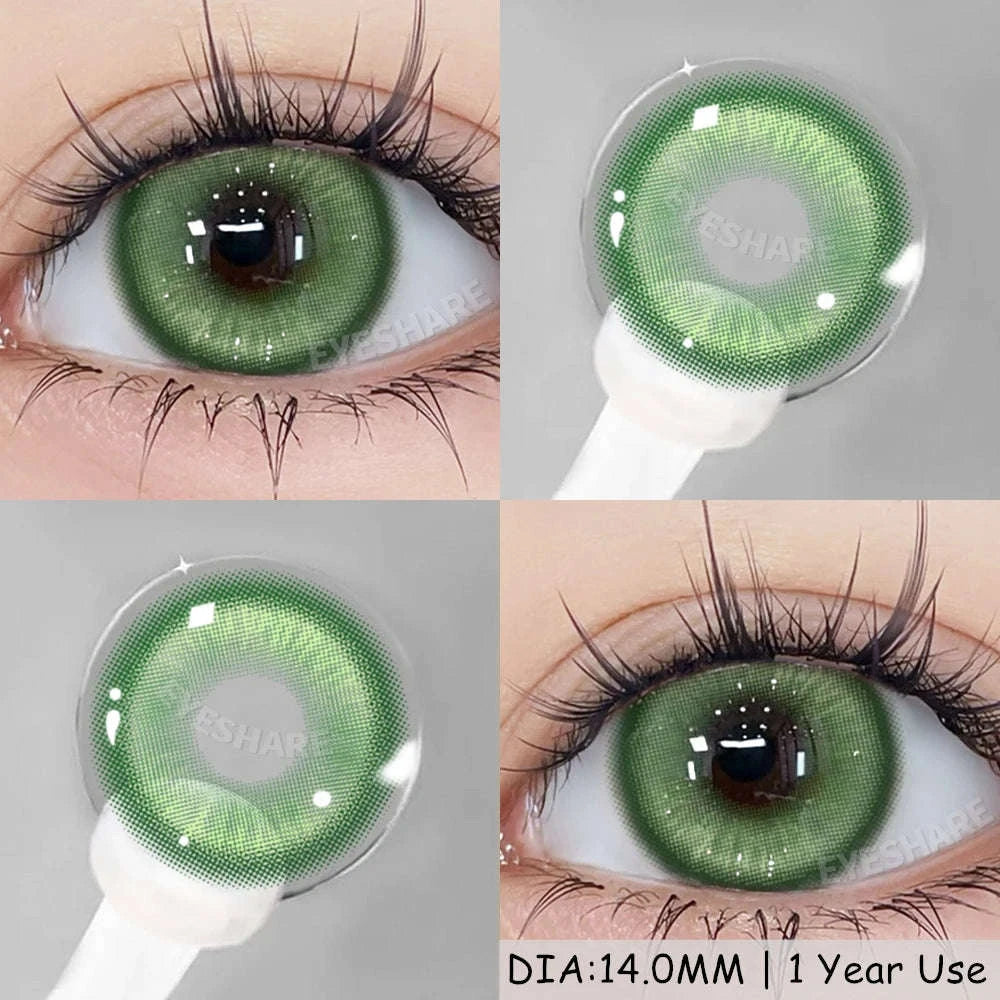 Fashion Colored Contact Lenses for Stunning Eye Effects-MONTREUX-GRAY / China Mainland / 0