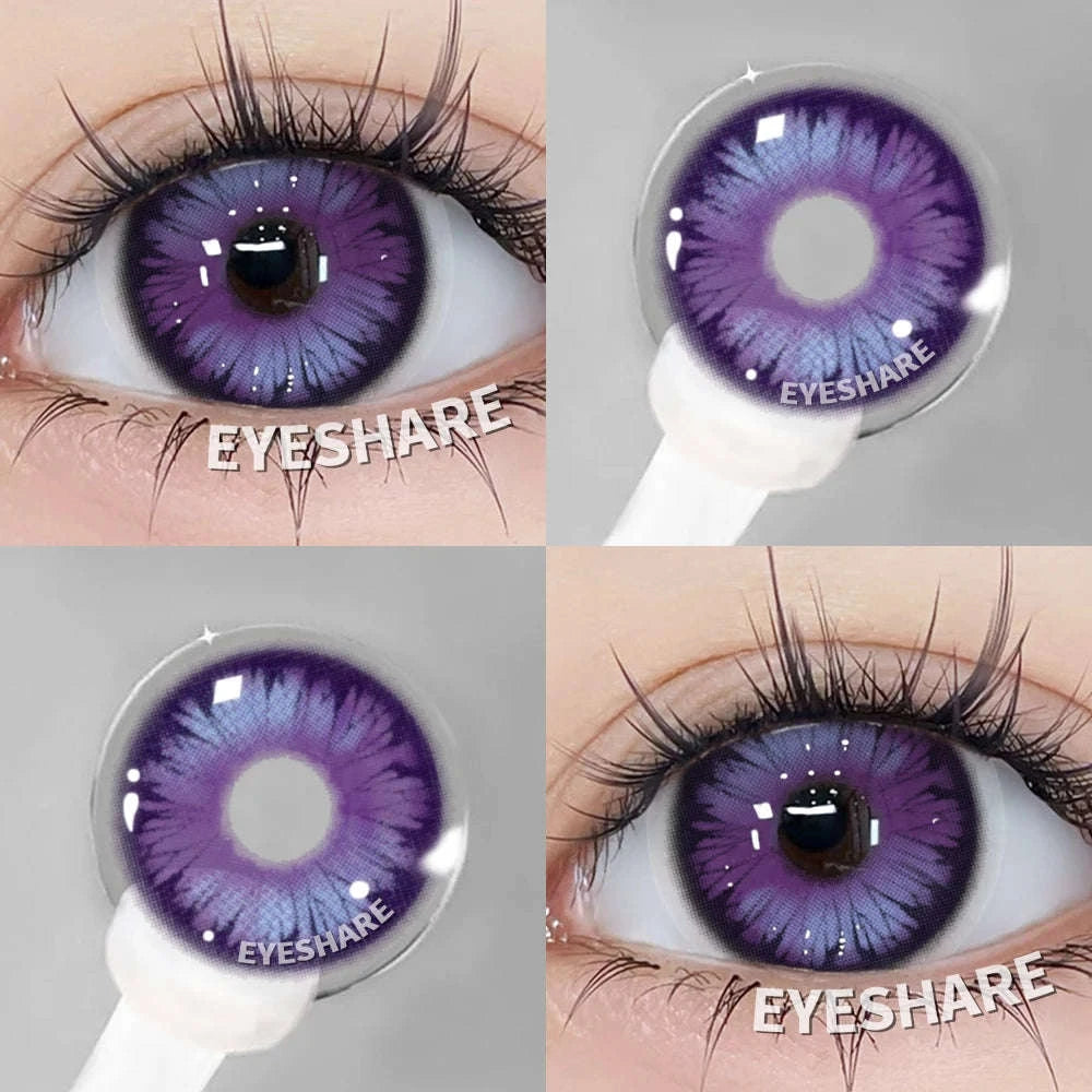 Fashion Colored Contact Lenses for Stunning Eye Effects-MONTREUX-GRAY / China Mainland / 0