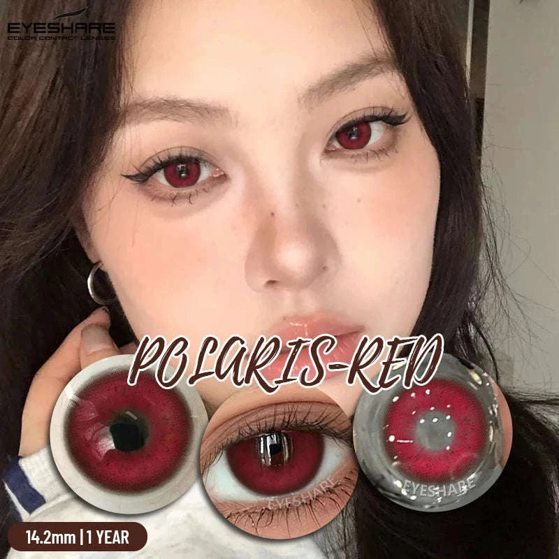 Fashion Colored Contact Lenses for Stunning Eye Effects-MONTREUX-GRAY / China Mainland / 0