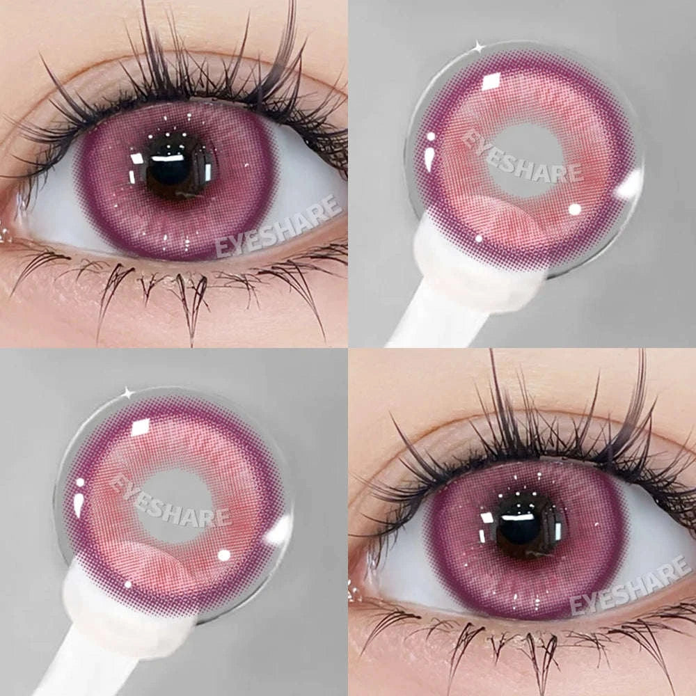 Fashion Colored Contact Lenses for Stunning Eye Effects-MONTREUX-GRAY / China Mainland / 0