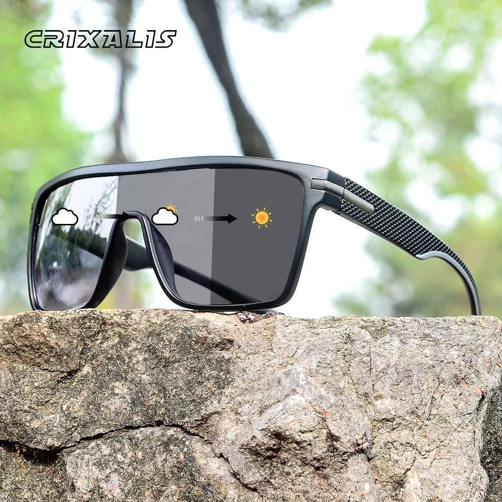 Fashion Photochromic Polarized Sunglasses for Men and Women-Other / C5 / China Mainland