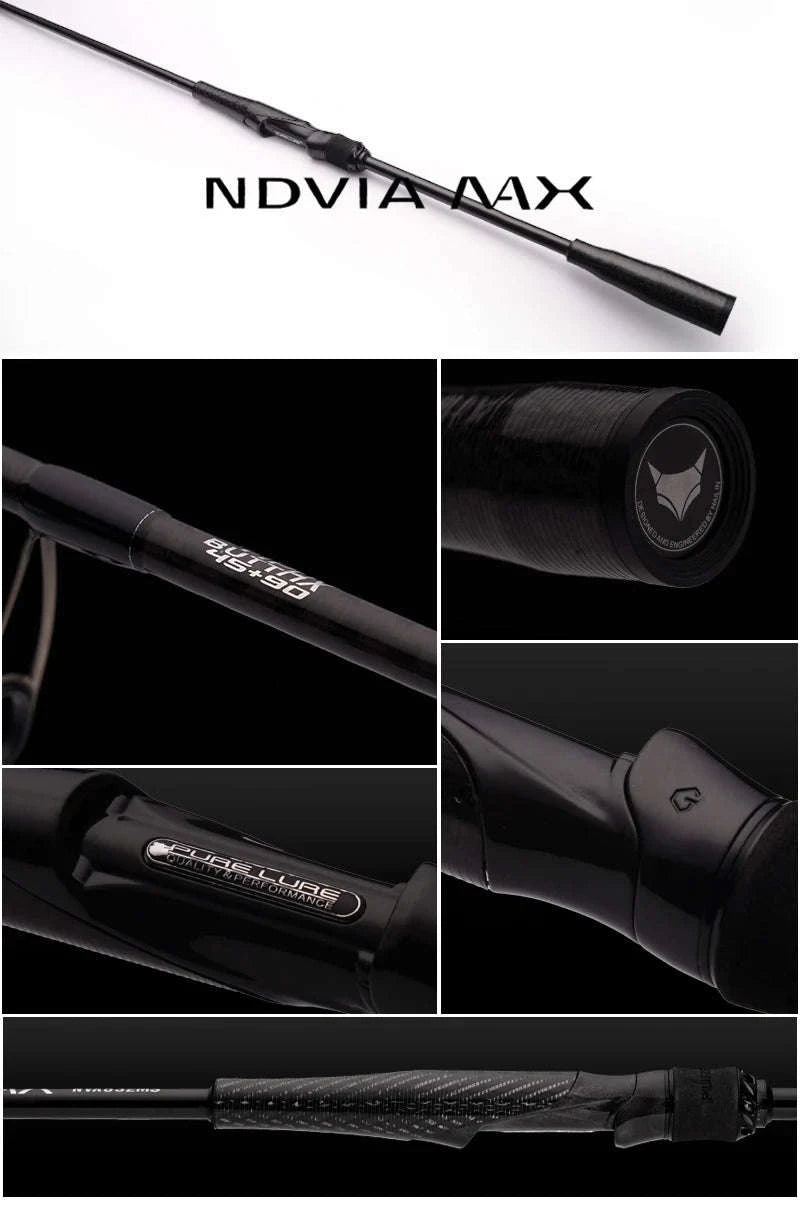 Fast Action Carbon Spinning Rod for Ajing & Eging 8FT–8.6FT-Spinning-862ML