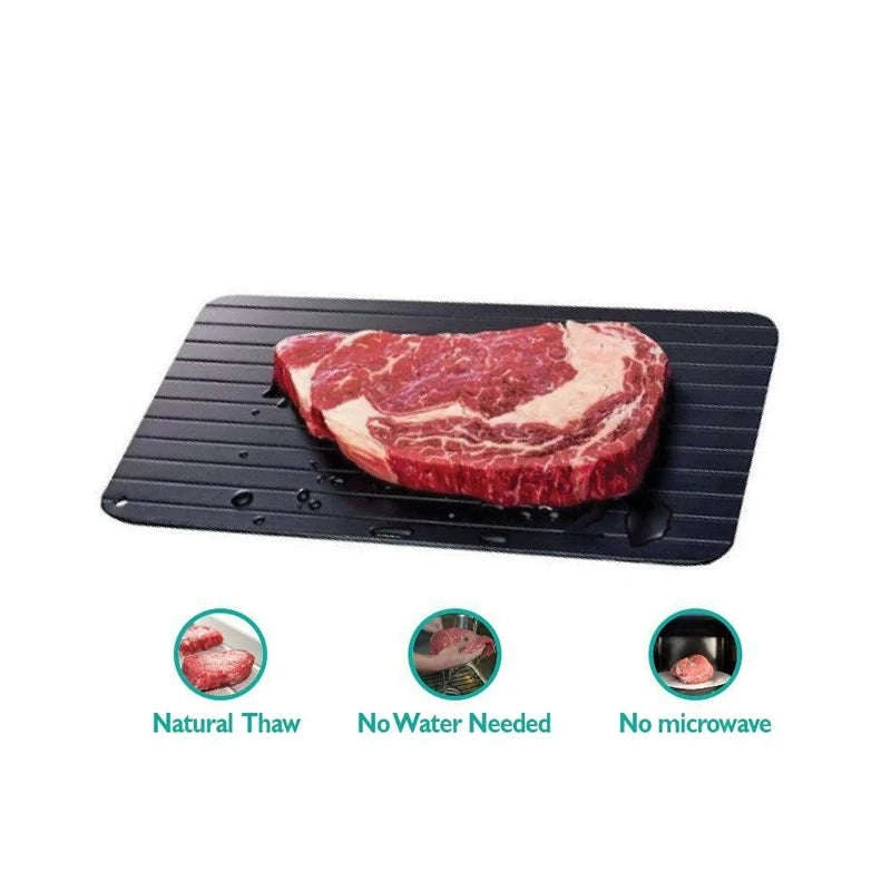Fast Defrosting Tray for Meat and Fish-23x16.5x0.2cm