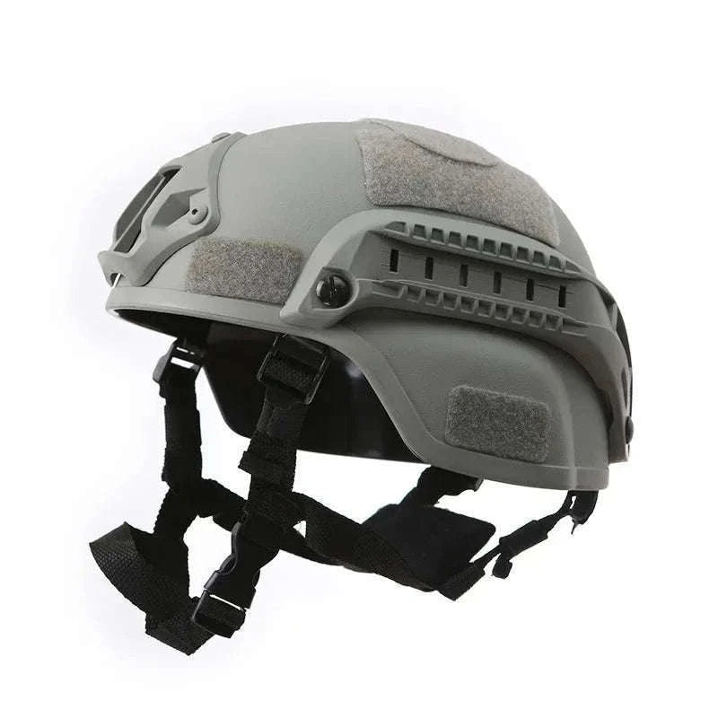 FAST Tactical Helmet for Training, Airsoft, and Outdoor Use-Khaki