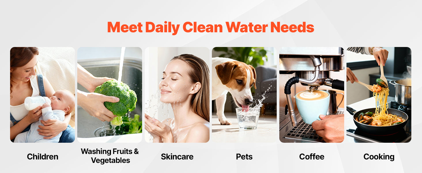 SucceBuy Faucet Filter Replacement 3-Pack Water-Filter Cartridge High-Efficiency Filtration 3-Month Value and 317 Gal Lifespan