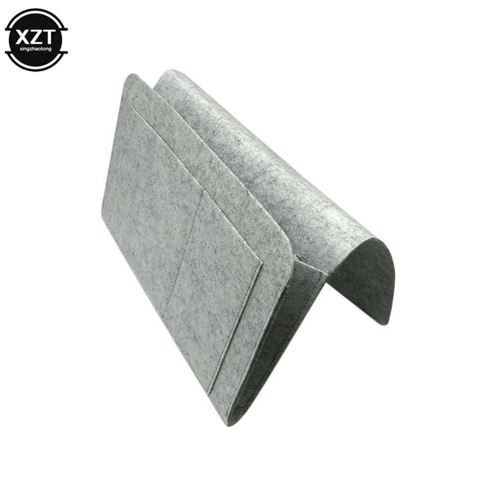 Felt Bedside Storage Organizer with Multi-Pocket Design-black / 27-22-8CM