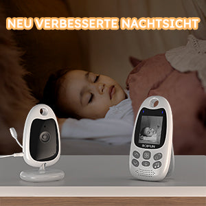 BOIFUN Baby Monitor with Camera, VOX, Night Vision, 2.4 GHz