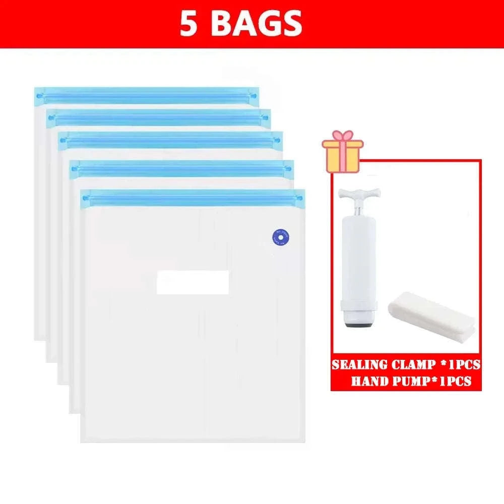 Filament Storage Vacuum Bag for Dry, Print-Ready Spools-5 BAG Kit